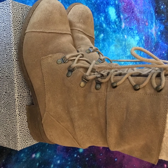 UGG AUSTRALIA Gradin Military Combat Boots Sz 8.5 - Picture 7 of 11